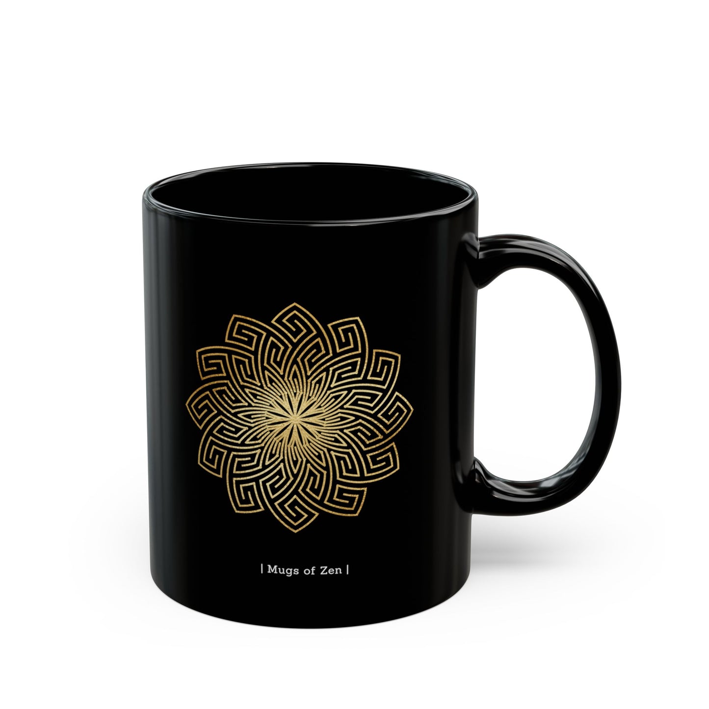 Star Maze - 11oz Black Mug