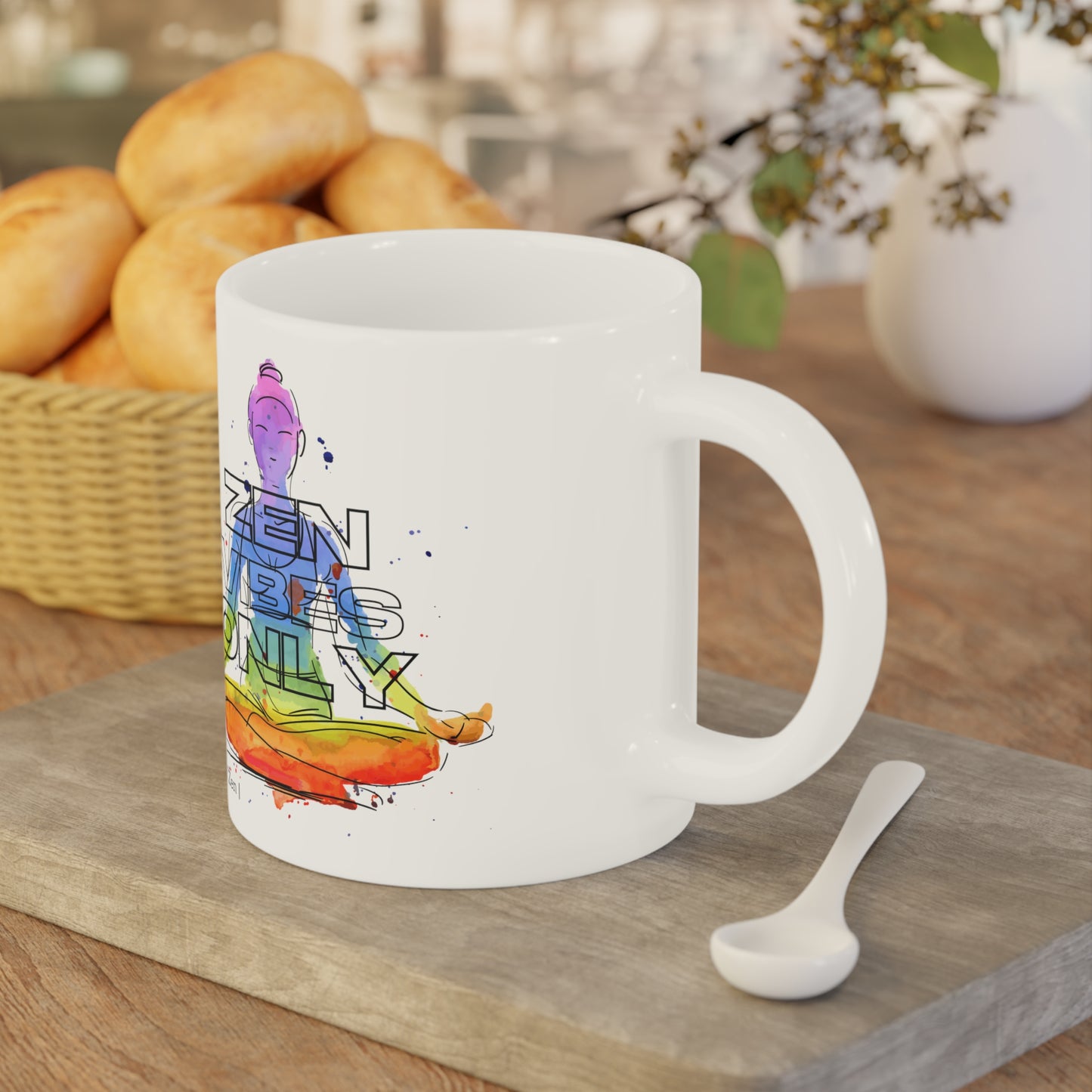 Zen Vibes Only; Meditation - Ceramic Mugs (11oz\15oz\20oz)