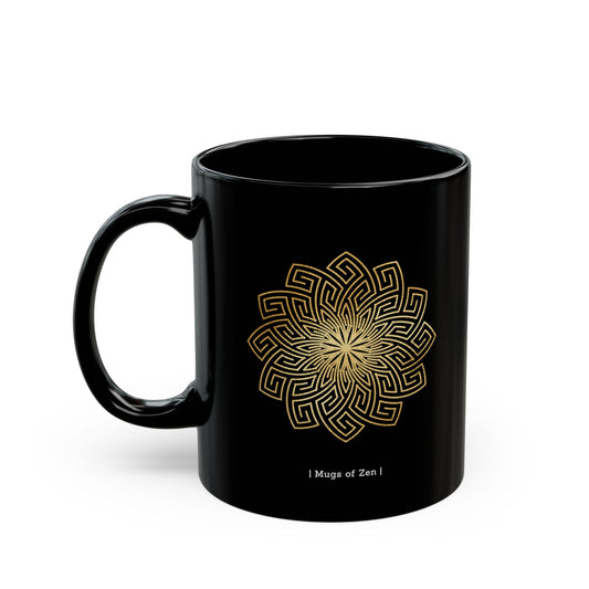 Star Maze - 11oz Black Mug